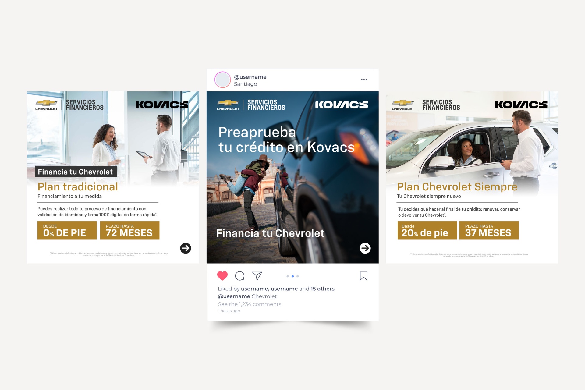 Financia tu Chevrolet — Chevrolet · Kovacs