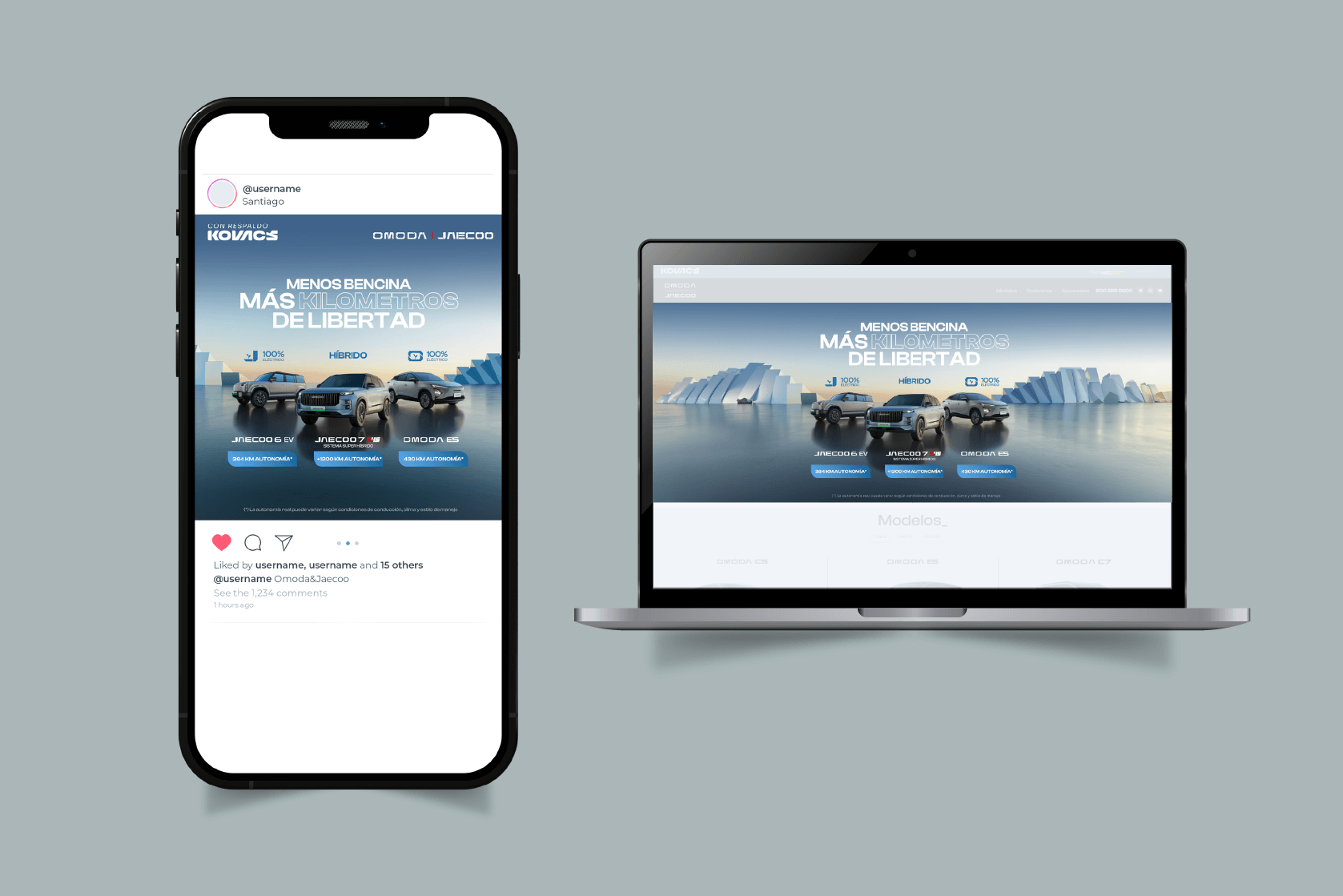 Menos Bencina, Más Kilómetros — Omoda · Jaecoo